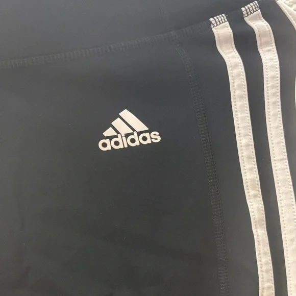 Adidas in Black with White Accents - Picture 2 of 3